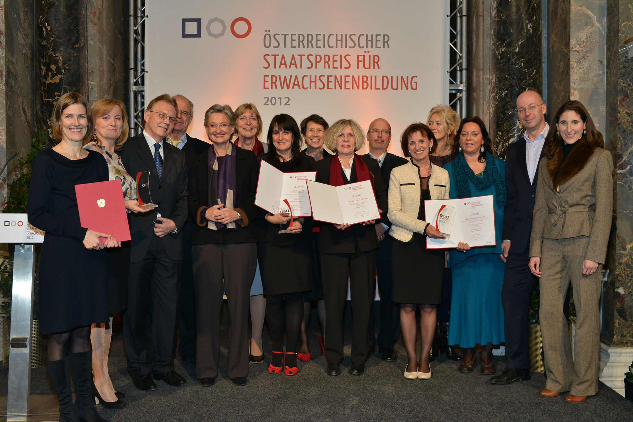2012: Österreichischer Staatspreis für Erwachsenenbildung