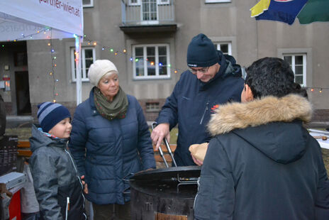 Maroni für die BesucherInnen