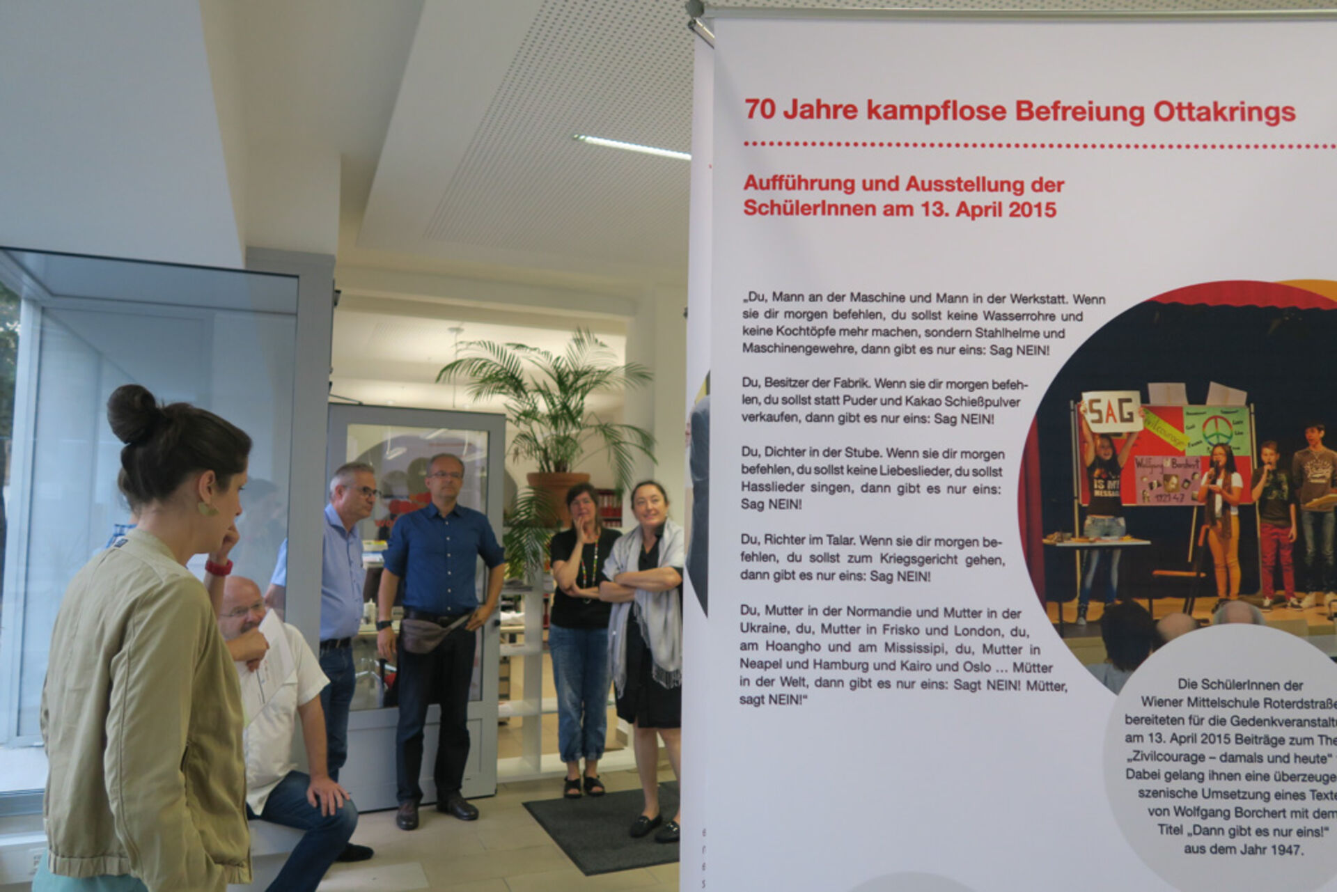 Ausstellung 70 Jahre kampflose Befreiung Ottakrings