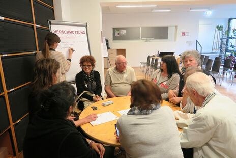 Engagierte BewohnerInnen an den Runden Tischen