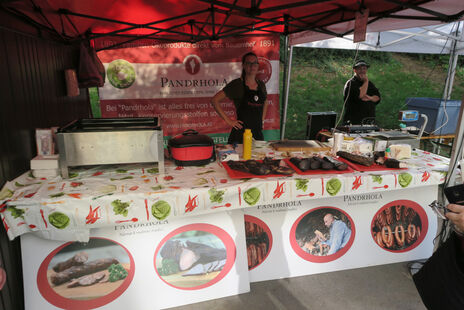 Buffet für die BewohnerInnen