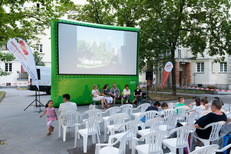 Film ab! Open Air-Kino im Karl-Seitz-Hof