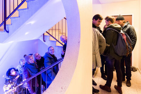 Wanderung durchs Stiegenhaus