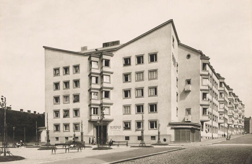 Historische Aufnahme des Blathofs, aus den 20er Jahren des vorigen Jahrhunderts. 