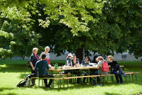 Viele BesucherInnen bei Müllfest