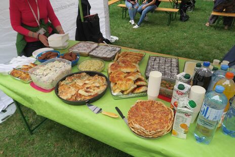 Köstliche, selbstgemachte Leckereien der BewohnerInnen sorgten für kulinarische Highlights