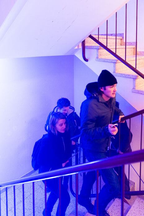 Wanderung durchs Stiegenhaus