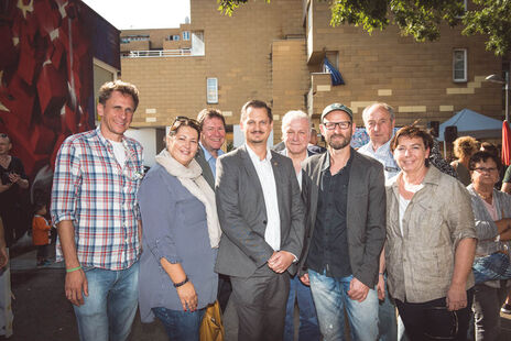 Ein Gruppenfoto der verantwortlichen Personen.