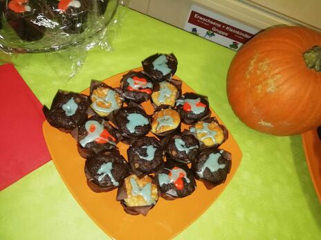 Halloween-Snacks für die BesucherInnen