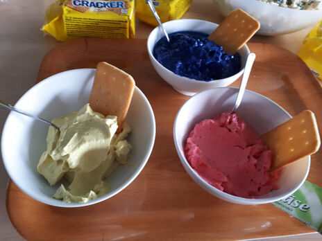 Eis zur Abkühlung für die BesucherInnen