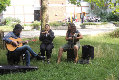 Musikalische Begleitung beim Kulturtag