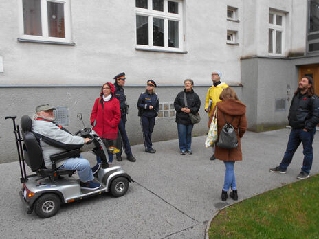 Stadtspaziergang in der Wiener Brigittenau.