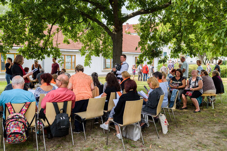 1. Wiener Gemeindebauchor beim Boccia-Turnier