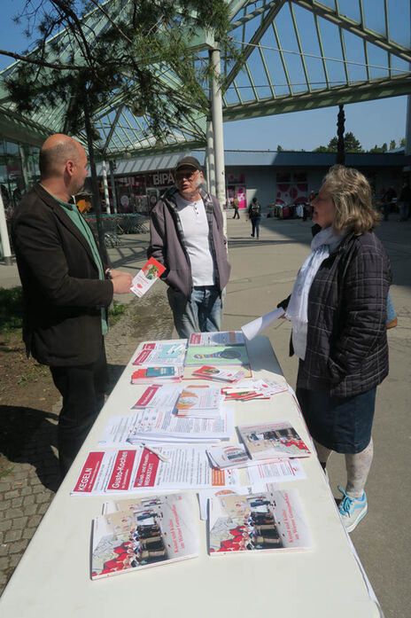 wohnpartner stellte das BewohnerInnen-Zentrum Bassena 10 und das Projekt „Weltenbummler“ vor.