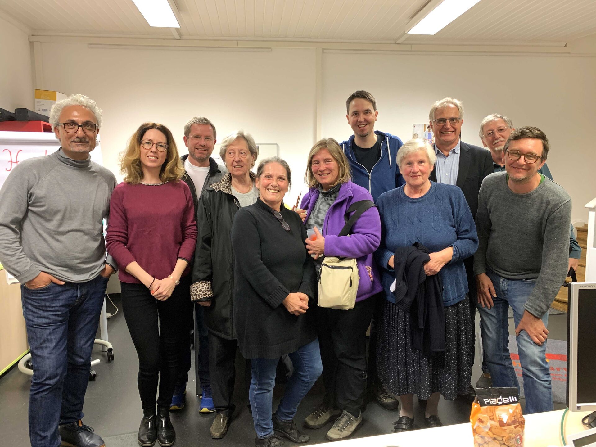 Gruppenfoto TeilnehmerInnen Fotoabend