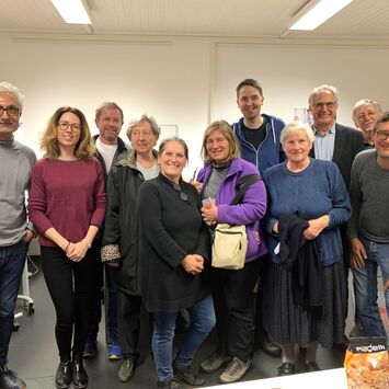 Gruppenfoto TeilnehmerInnen Fotoabend