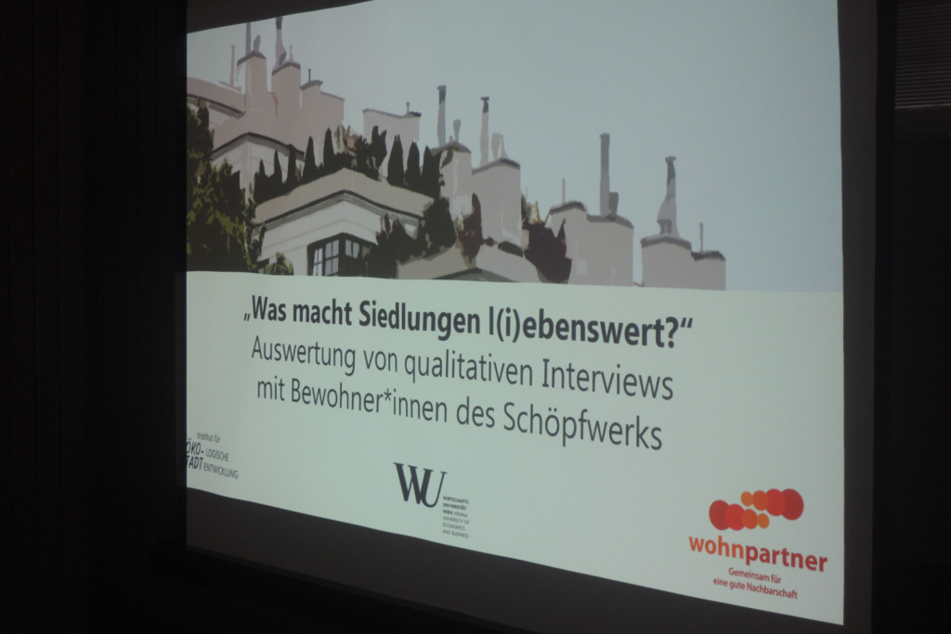 Präsentation "Was macht Siedlungen l(i)ebenswert?"