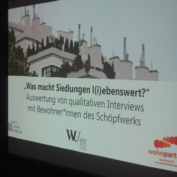 Präsentation "Was macht Siedlungen l(i)ebenswert?"