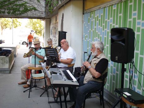 Live-Band sorgte für musikalische Umrahmung