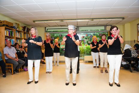 Line Dance-Auftritt in der Bassena 10