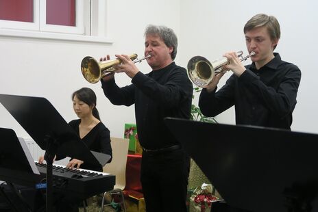 Musiker beim Winterzauber