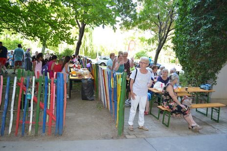 Zahlreiche BewohnerInnen kamen zum Sommerfest