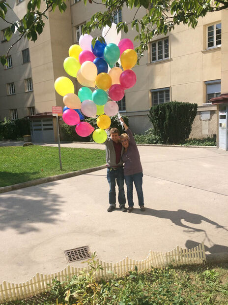 Bunte Luftballons