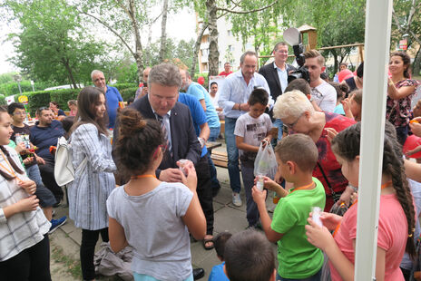 Bürgermeister Michael Ludwig zu Besuch beim Fest