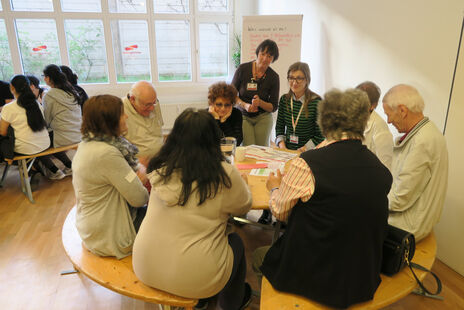 Engagierte BewohnerInnen an den Runden Tischen