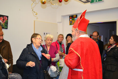 Nikolo zu Besuch beim Jahresausklang