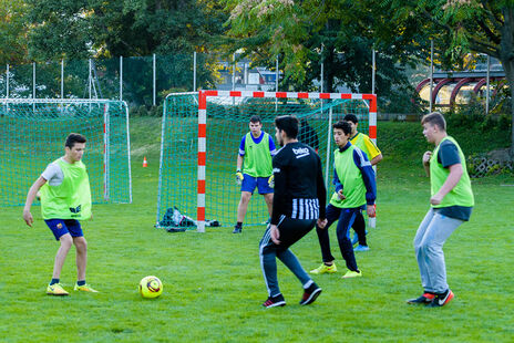 Voller Einsatz beim Gemeindebaucup 2017.