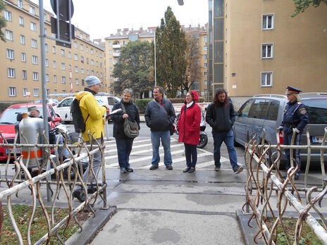 Stadtspaziergang in der Wiener Brigittenau.