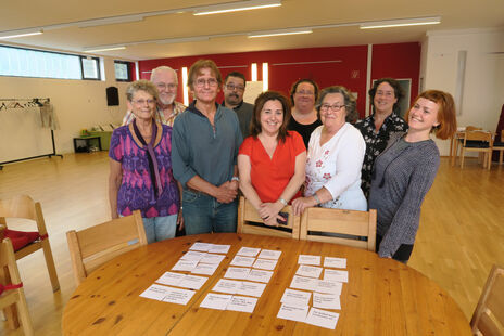 Gruppenfoto der engagierten TeilnehmerInnen