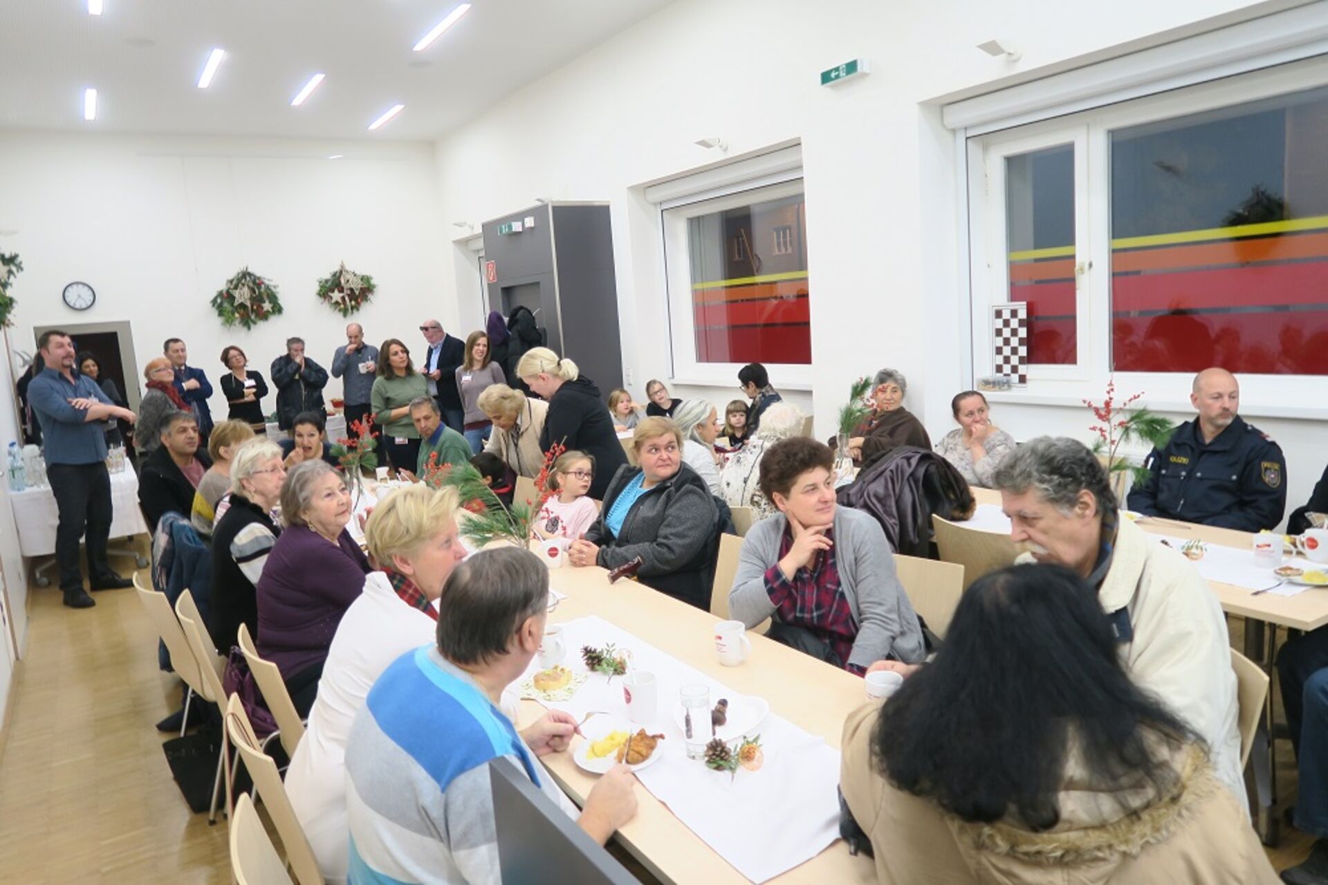 BesucherInnen der Veranstaltung Winterzauber