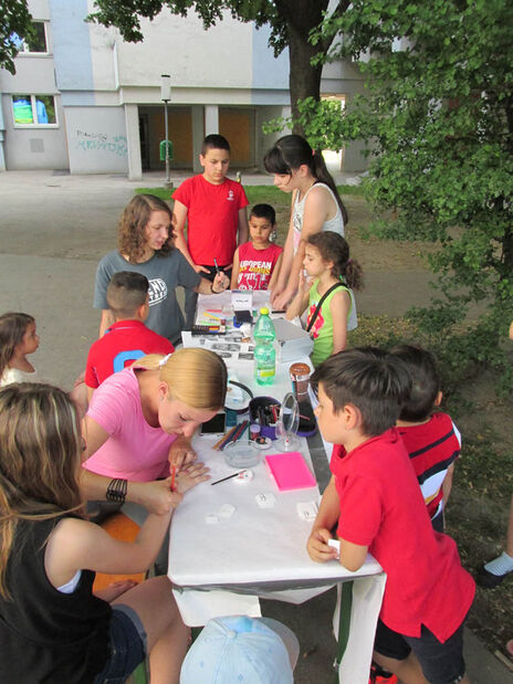 Das Kinderprogramm wurde gut angenommen.