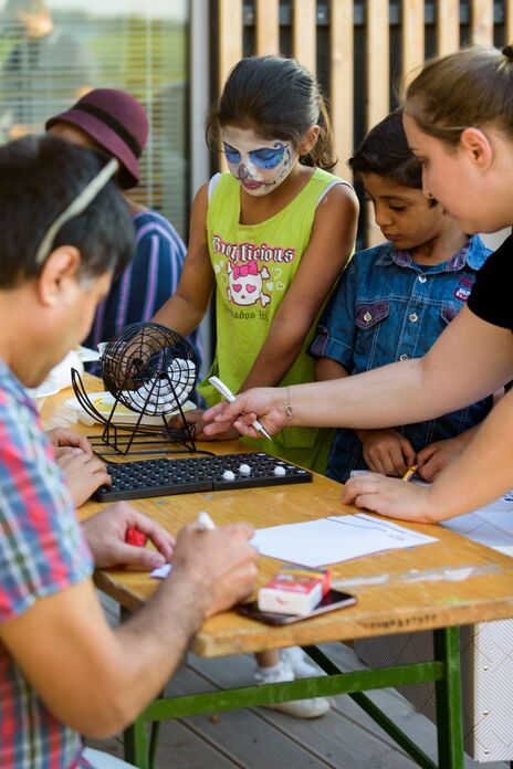 Kinderprogramm lockte viele Kids zum Mitmachen