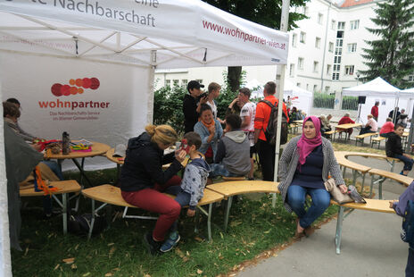 Buntes Treiben am Pirkebnerstraßenfest