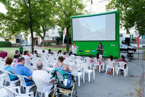 Diskussion im Vorfeld des Films