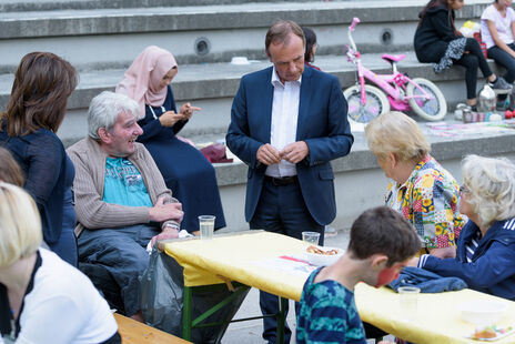 Alt und Jung amüsierten sich beim Sommerfest