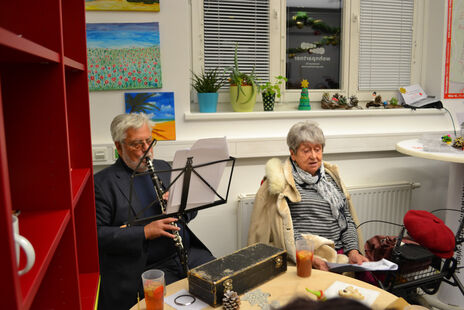 Musikalische Begleitung beim Jahresausklang