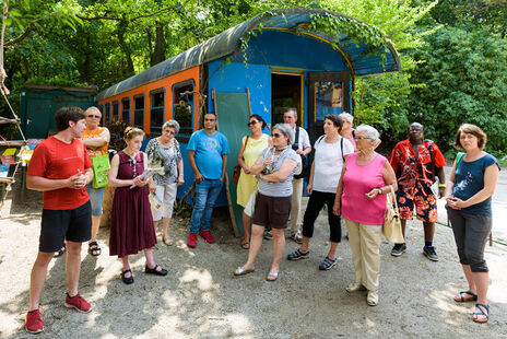 Die Gartl-Tour am Abenteuerspielplatz.