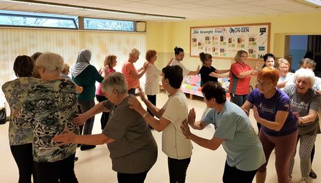 Spaß bei der Gesundheitswoche