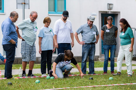 Genaues Maßnehmen beim Turnier