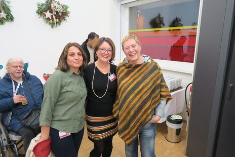 wohnpartner-MitarbeiterInnen beim Winterzauber