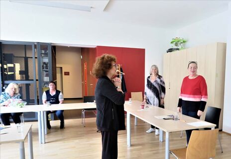 Frauengruppe im BewohnerInnen-Zentrum Karl-Waldbrunner-Hof