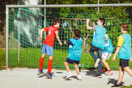 Sportlicher Ehrgeiz beim Turnier